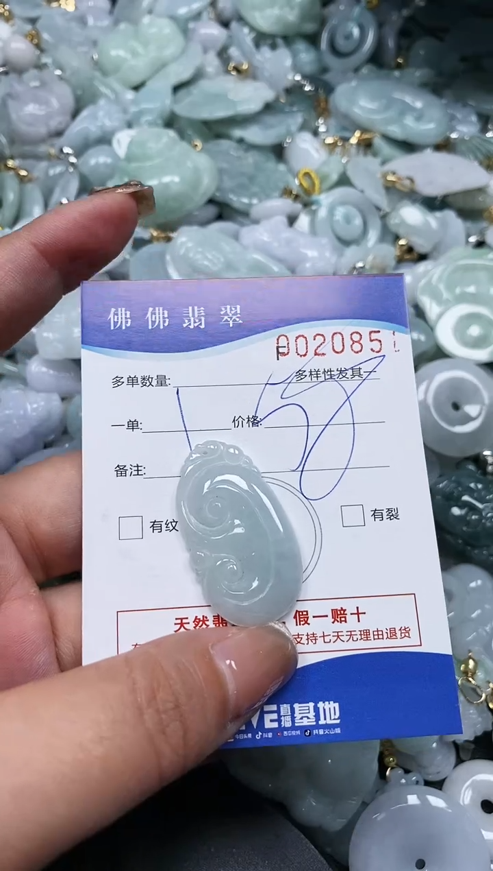 【闪购商品】翡翠颈饰未镶嵌闪购商品0020851