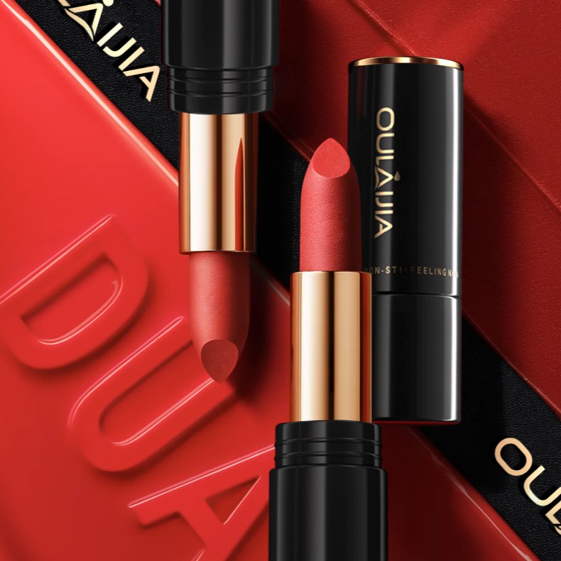 不沾杯不掉色润泽滋润保湿口红显白素颜持久不拔干上色（老款）