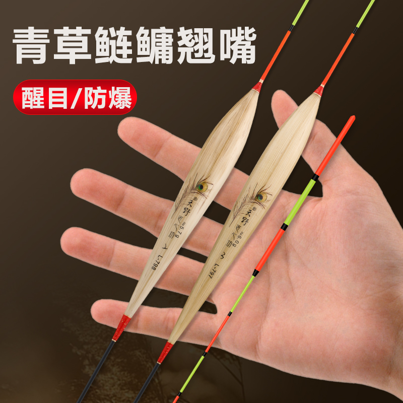 【芦苇大物浮漂】猎青大物芦苇浮漂鲢鳙草鱼巨物加粗醒目翘嘴鱼漂