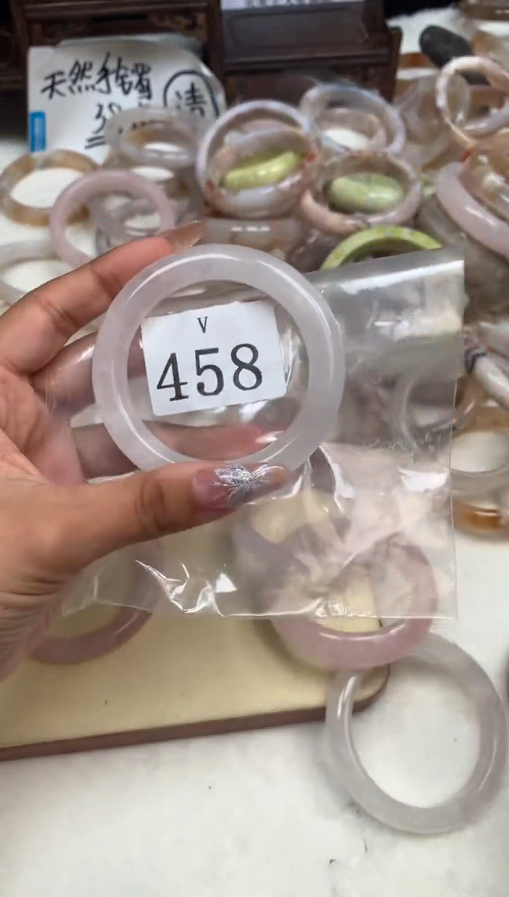 【闪购商品】水晶水晶手镯V(多样性）未镶嵌458-54