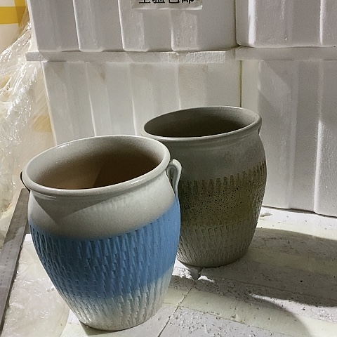 陶瓷花盆口16厘米高度20厘米