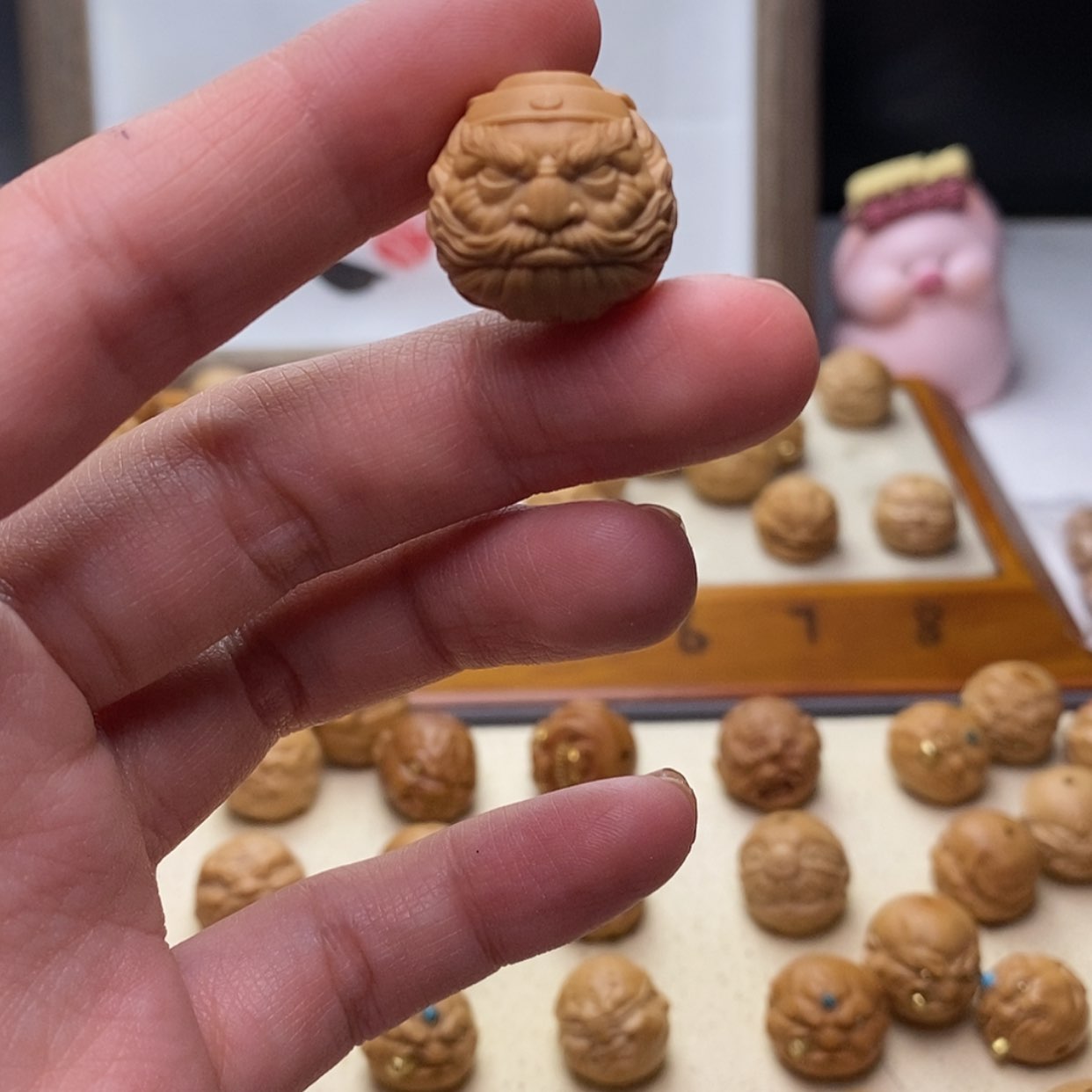 【闪购商品】猴头核桃吊坠章**生猴头