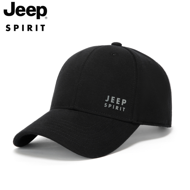 JEEP SPIRIT吉普棒球帽男女显脸小鸭舌帽春秋冬季运动休闲遮阳帽