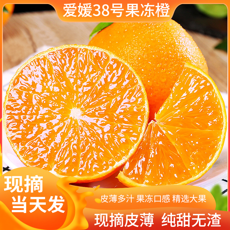 TZ四川爱媛38果冻橙新鲜现摘清甜爆汁细腻化渣手剥橙子孕妇水果