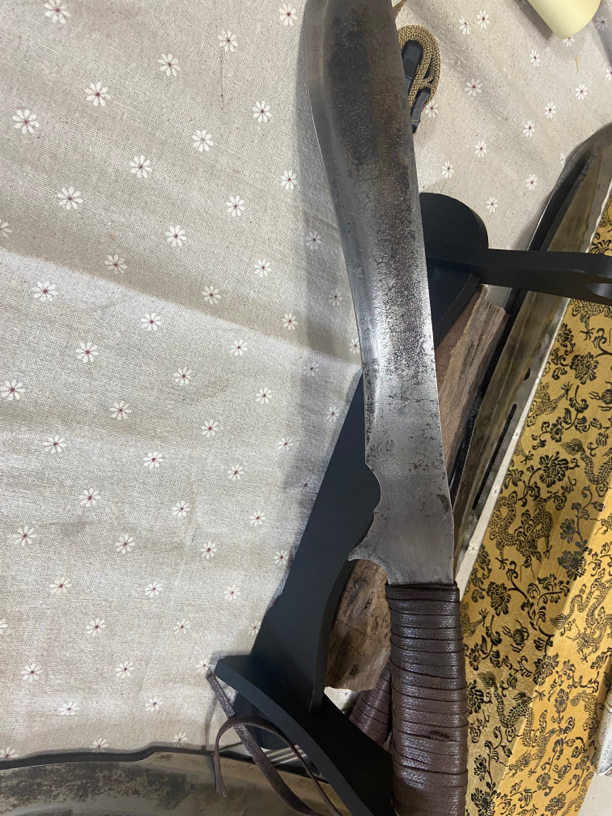 户外战术一体锻打多功能厨具手工菜刀砍砍乐3