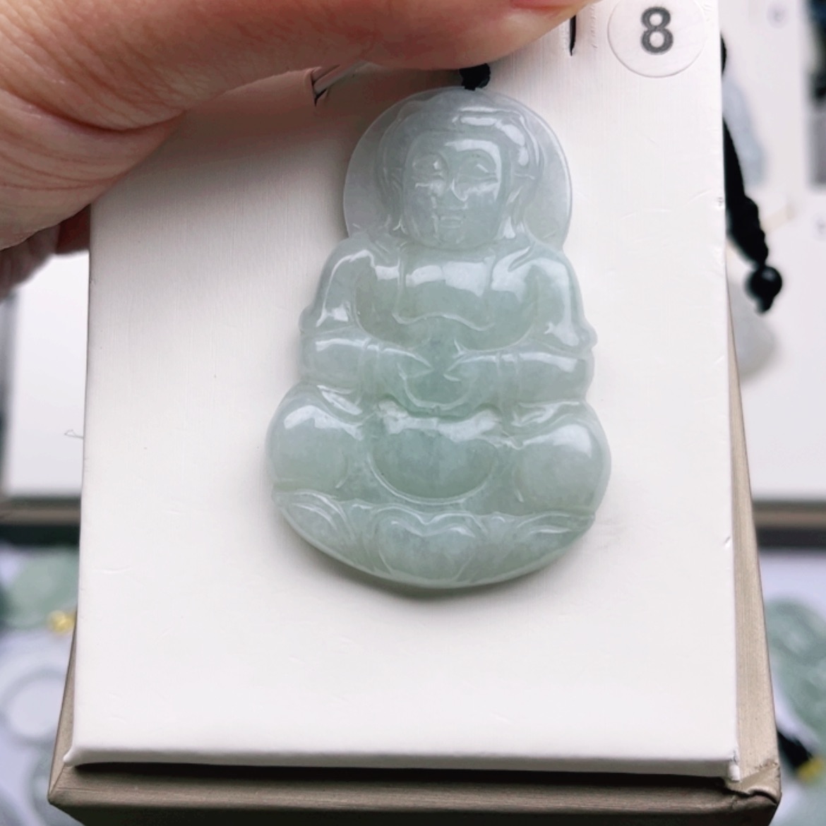 【闪购商品】翡翠颈饰未镶嵌观音（多样性发货发其一）