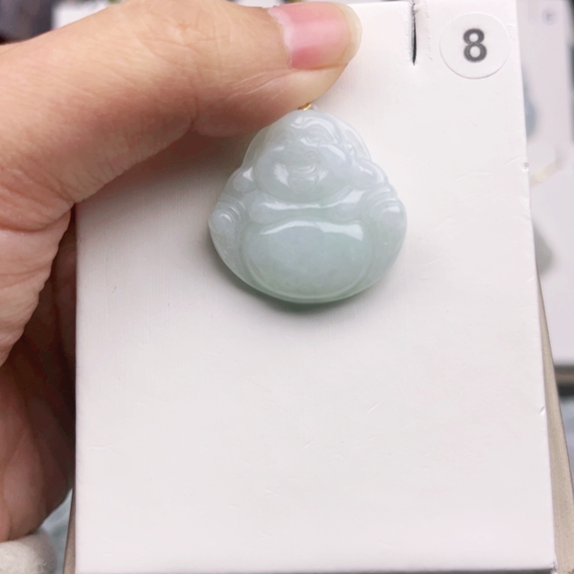 【闪购商品】翡翠颈饰未镶嵌佛公（多样性发货发其一）