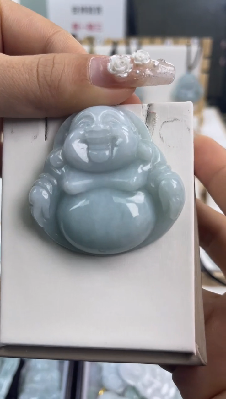 【闪购商品】翡翠颈饰未镶嵌佛公（多样性发货发其一）