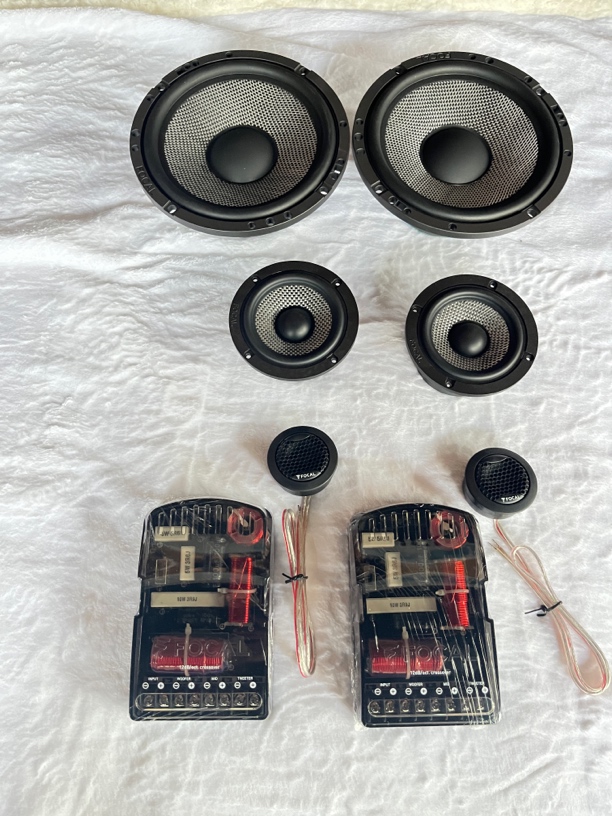 摆件劲浪165as3三分频汽车喇叭