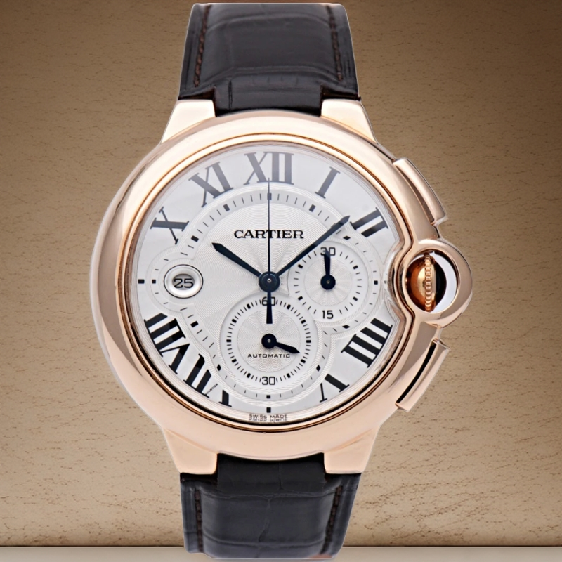 99新 Cartier/卡地亚 卡地亚蓝气球/表径44MM/玫瑰金/W6920009