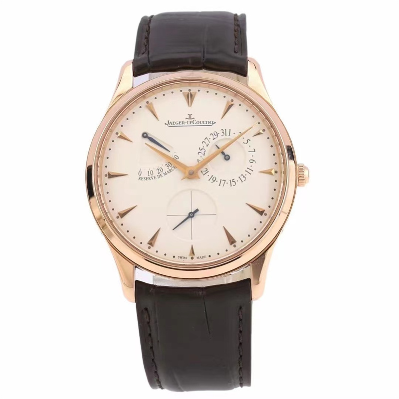 95新 Jaeger-LeCoultre/积家 大师小丑系列男表/1372520/39mm/