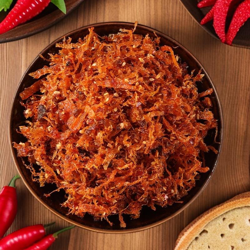 重庆香辣灯影牛肉丝80g/袋独立包装麻辣小零食特产休闲冷吃即食