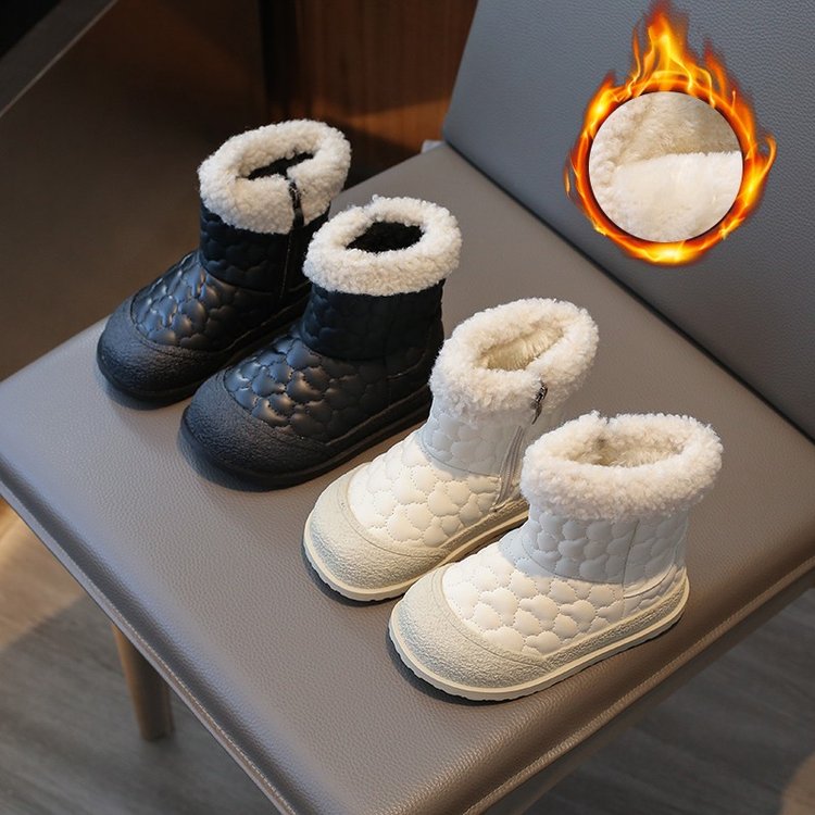 回力瑞2023秋冬爆款女童时尚宝宝软底加厚小童保暖秋冬百搭雪地靴