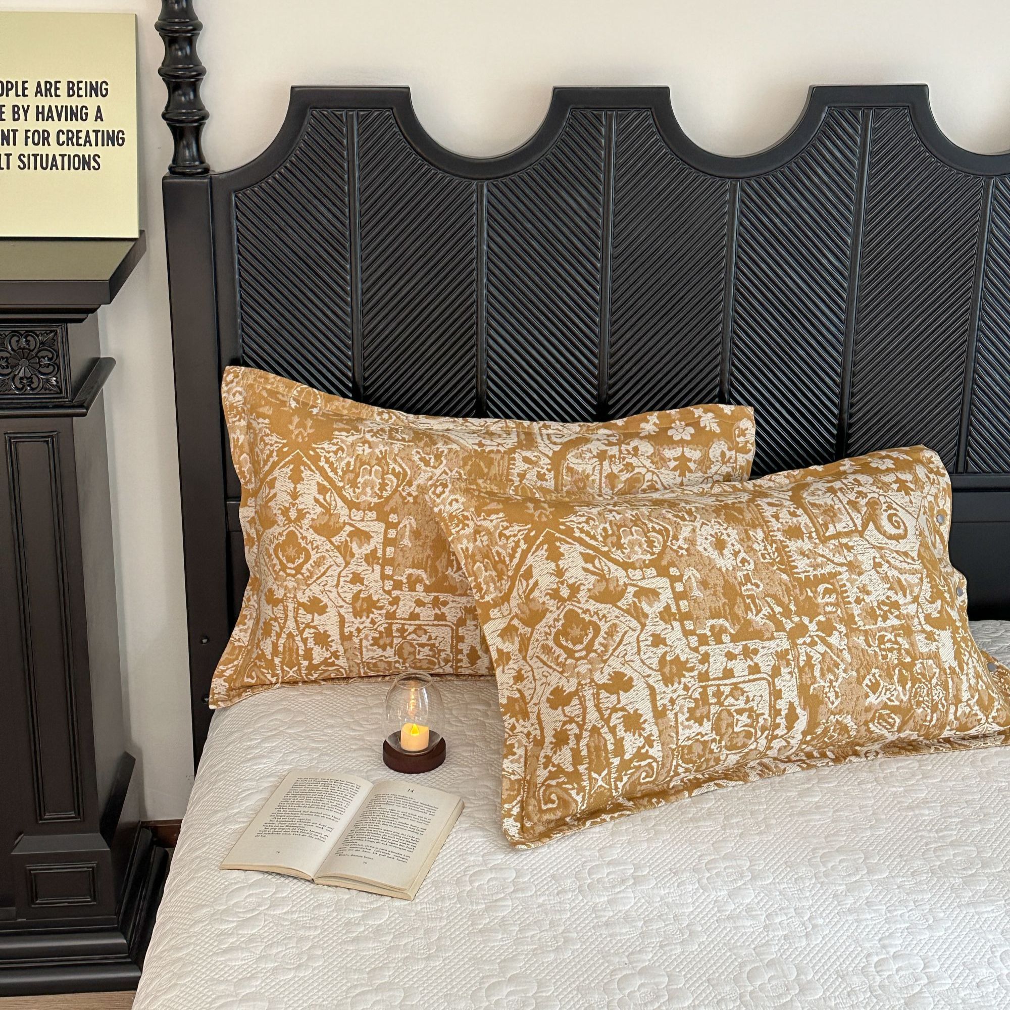 【雅趣】苏木 枕套一对吸汗纱布枕套柔软暖糯透气可机洗棉枕套48*74