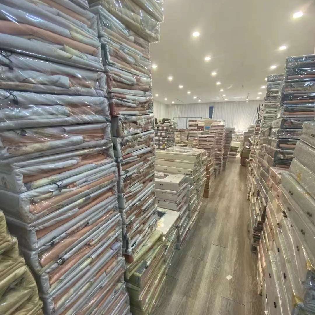 【雅趣】阿勒泰花季 特惠大促商品为数不多60贡缎地件套外贸可机洗