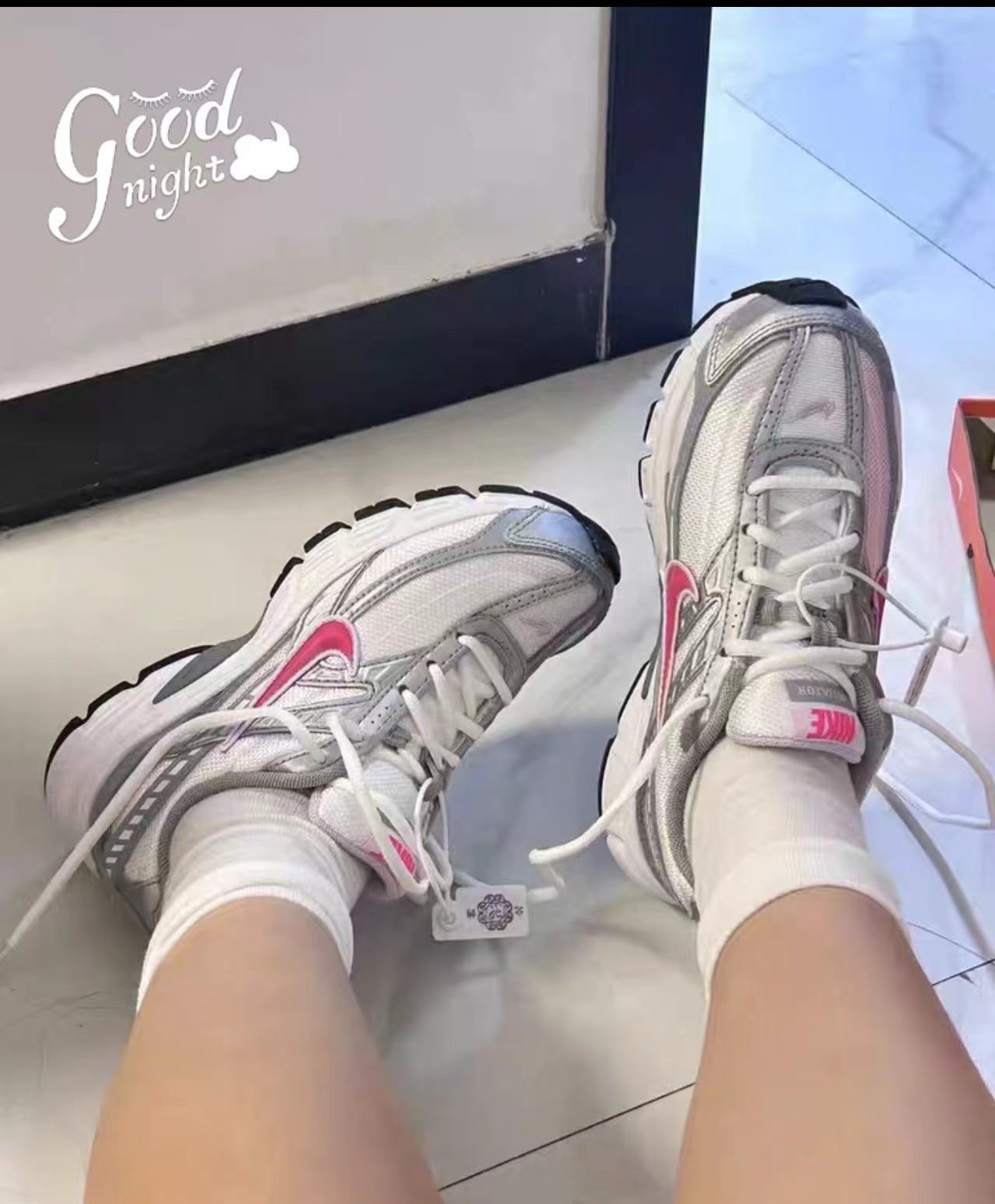【直播】耐克Nike Initiato女子金属银老爹鞋运动休闲鞋394053-101