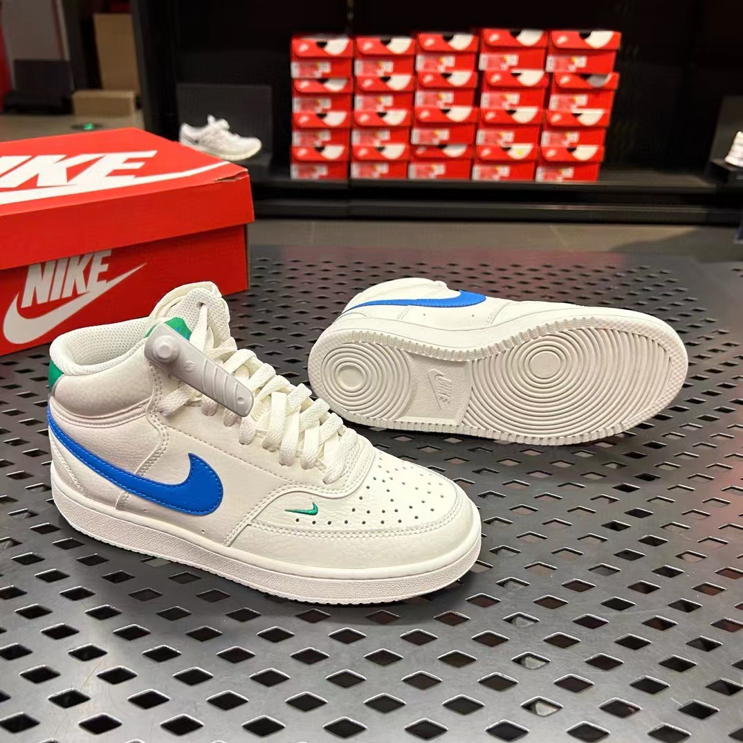 【断码清货】耐克Nike court vision女子中高帮休闲板鞋CD5436-105
