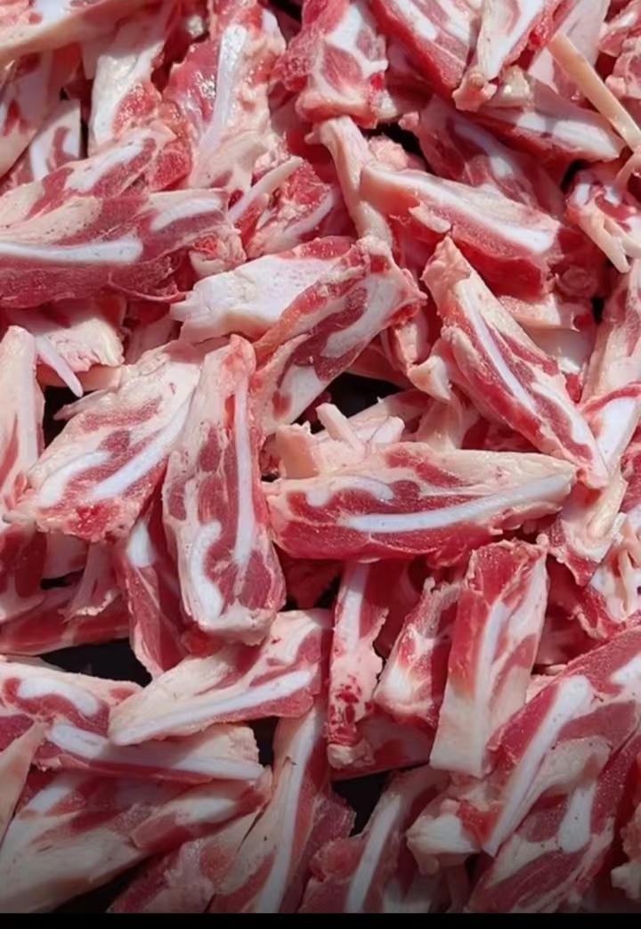 免切猪脆骨~东北当地新鲜猪脆骨猪软骨片烧烤火锅食材