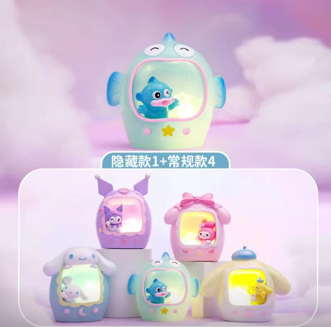 (肉思嘎盲盒) 时尚卡通三丽欧多巴胺 盲盒系列