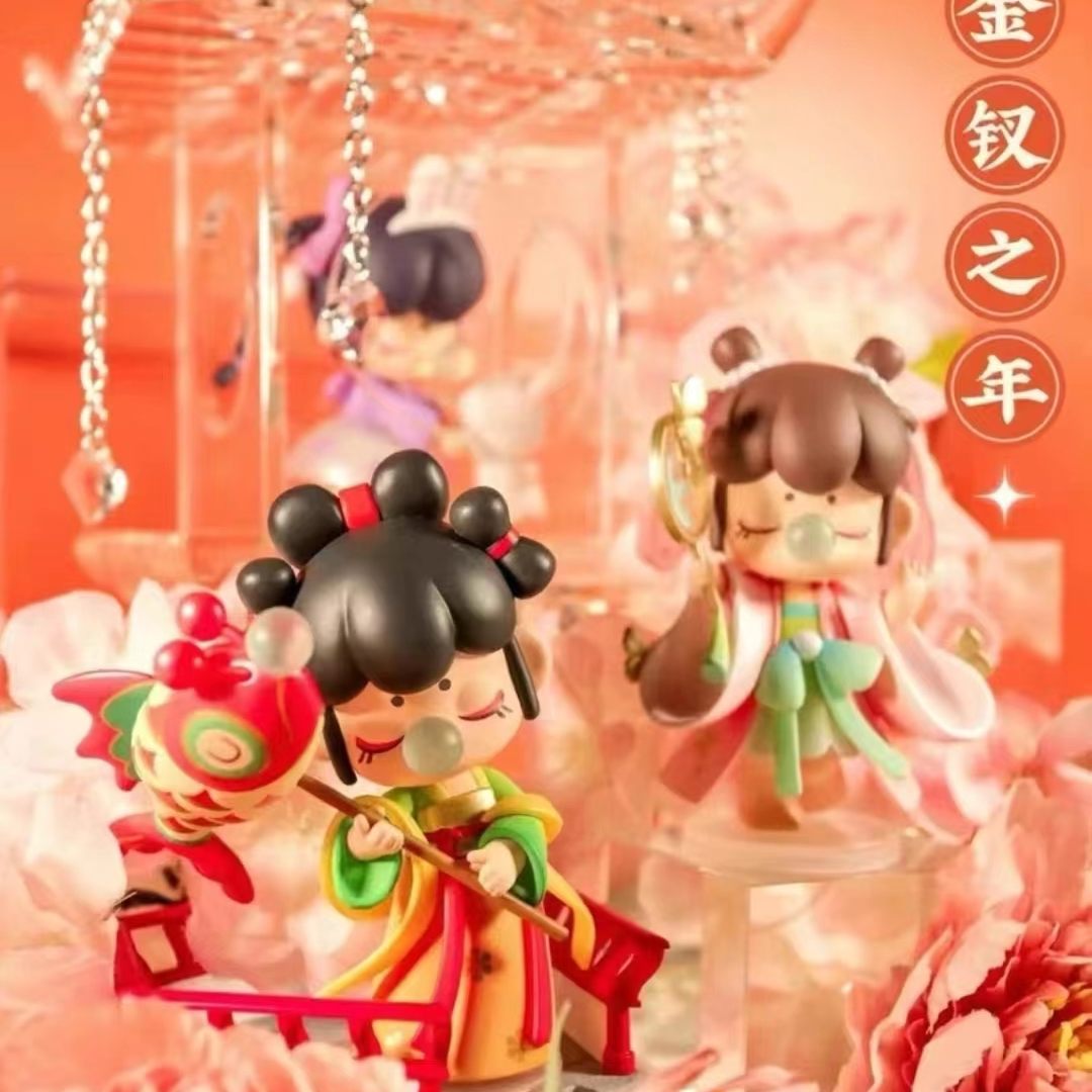 (拆盒）猜颜色盲盒周边