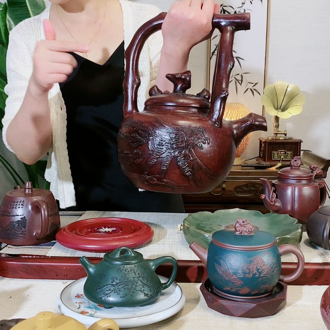 紫砂茶壶宜兴紫砂壶收藏精品