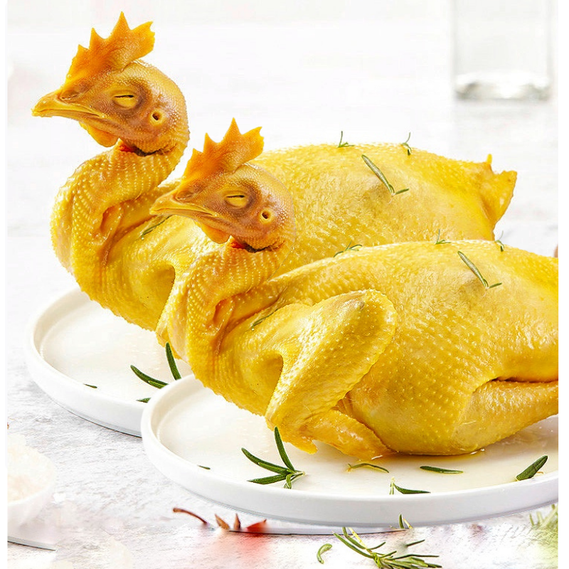 【大勇专属】 农家古法制五指毛桃盐焗鸡 现杀现做 手撕真空包装 