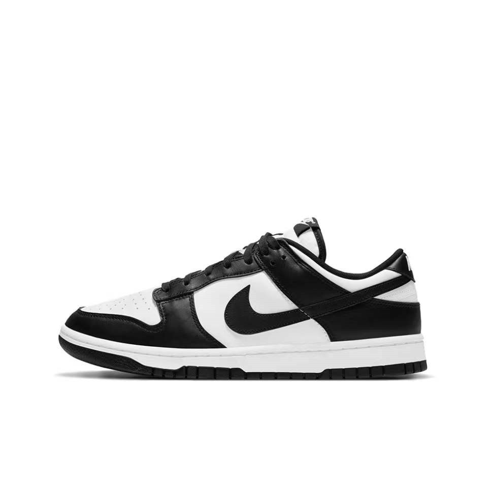【门店专属】男士DUNK LOW RETRO 黑白熊猫低帮板鞋 DD1391-100