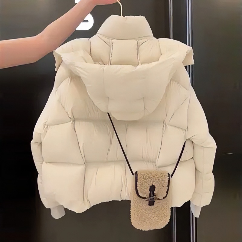 特价羽绒服新款加厚连帽面包服保暖冬季新款女装高级感超好看小