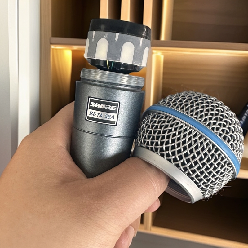 9新 Shure/舒尔 二手国行正品舒尔麦克风 beta58a有线话筒
