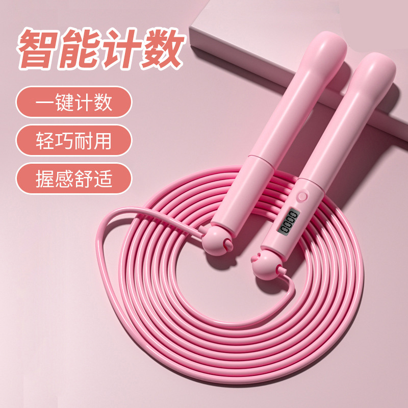 跳绳儿童小学生中考专用绳子幼儿园初学体育考试专业健身训练绳