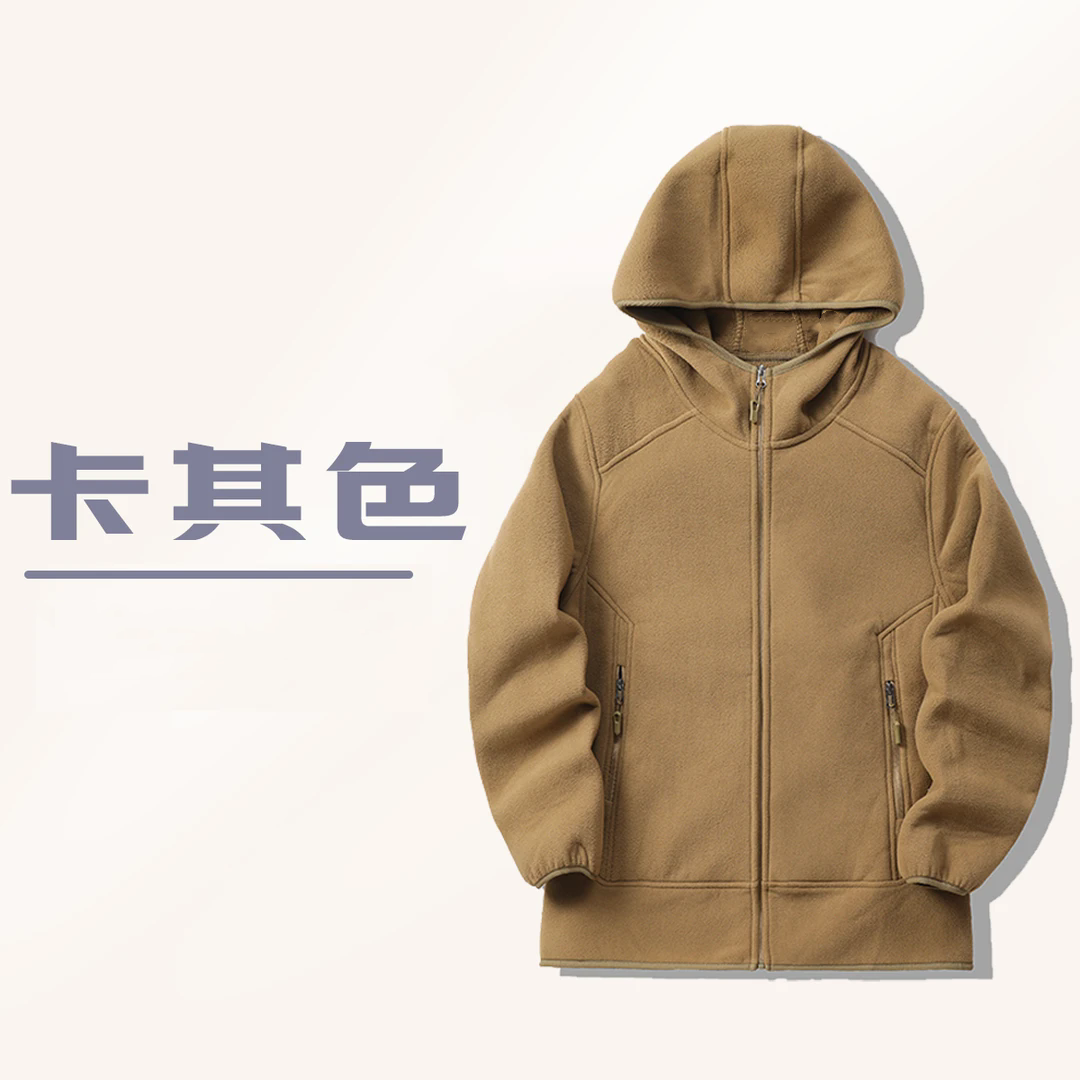 鸟+!！K1954 防风保暖轻便百搭摇粒绒外套 3WT1735