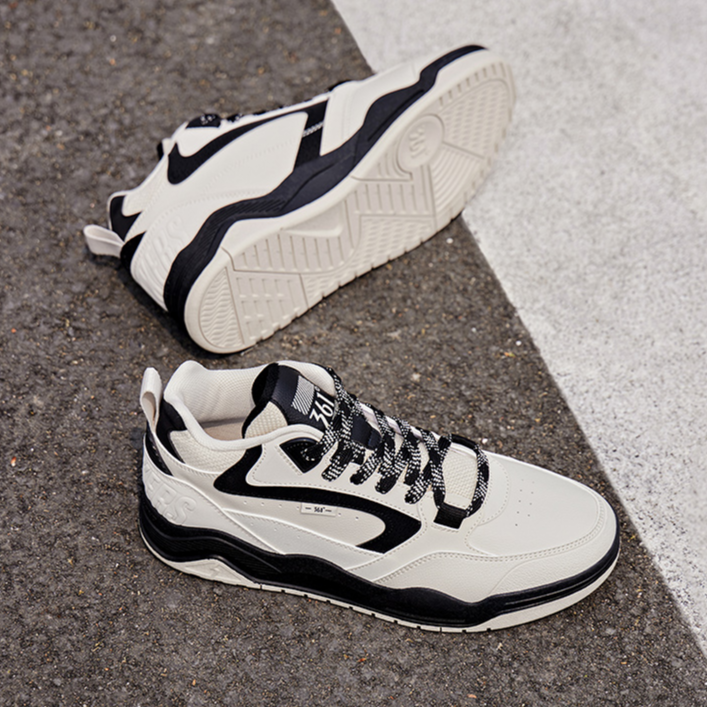 361°【型燃2】男女秋冬季板鞋复古情侣休闲百搭时尚运动鞋