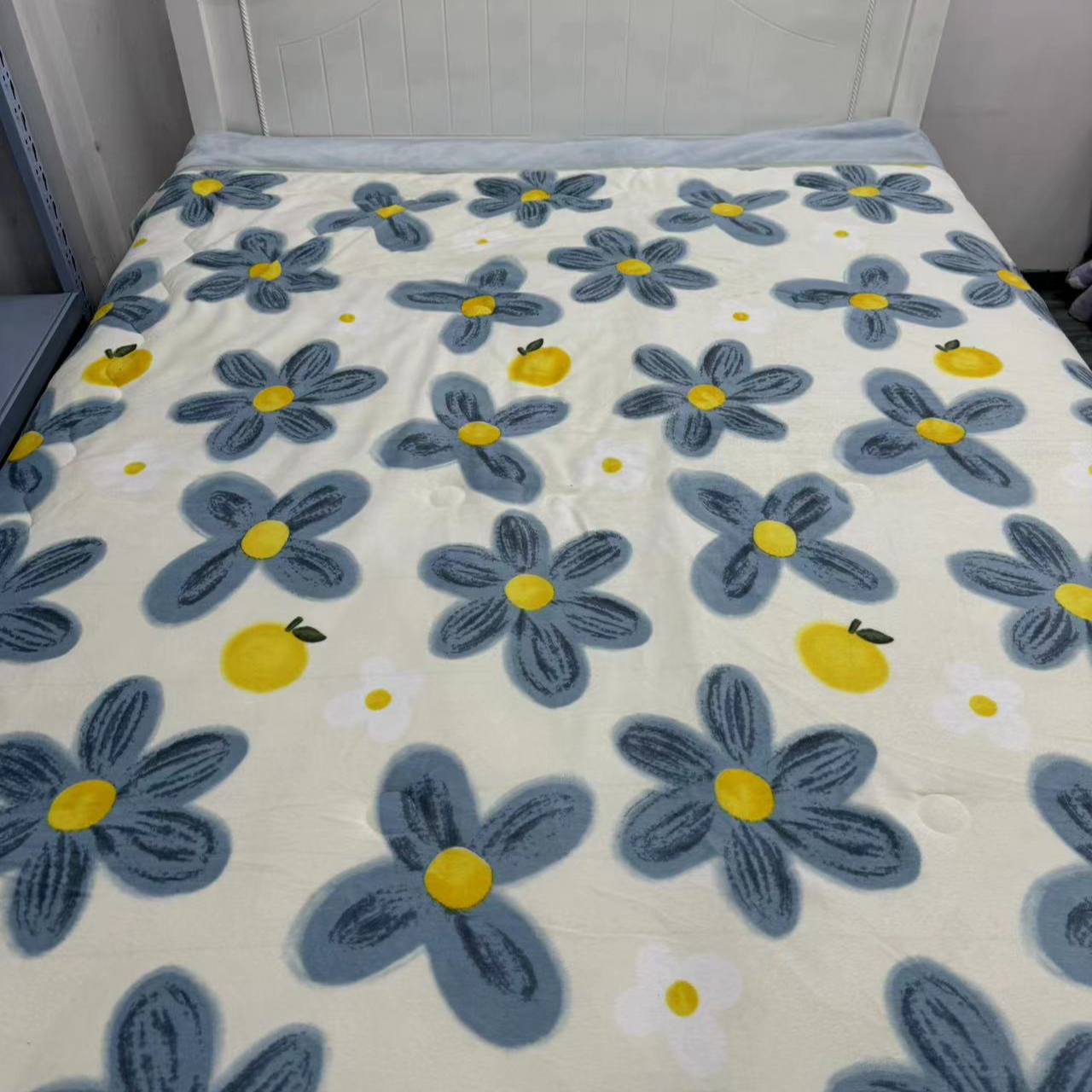 雨中花2.0×2.3米被子传统中国风轻奢时尚大气网红卧室盖被