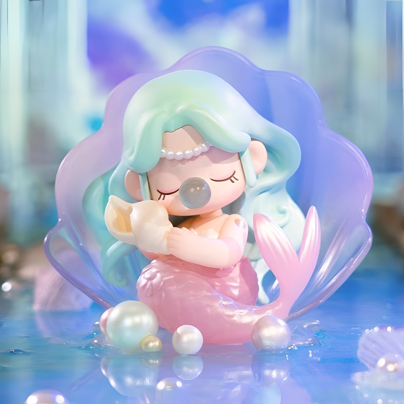 正版若来Nanci幻想博物馆可爱潮玩盲盒少女风车载装饰手办礼物