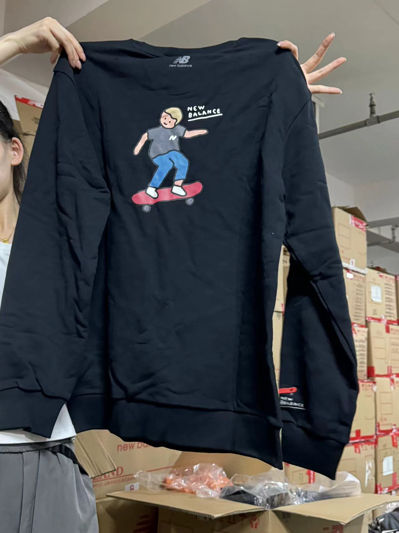 New balance 卫衣 瑕疵特卖