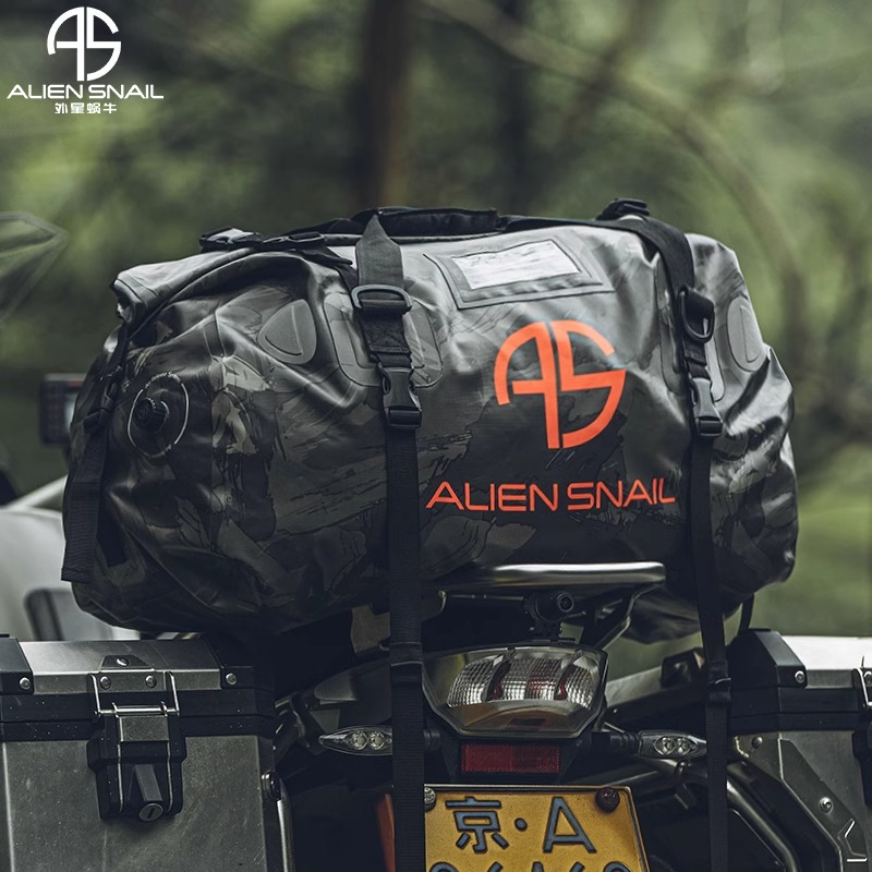外星蜗牛摩托车防水包骑士摩旅装备长途骑行后座包行李包机车尾包