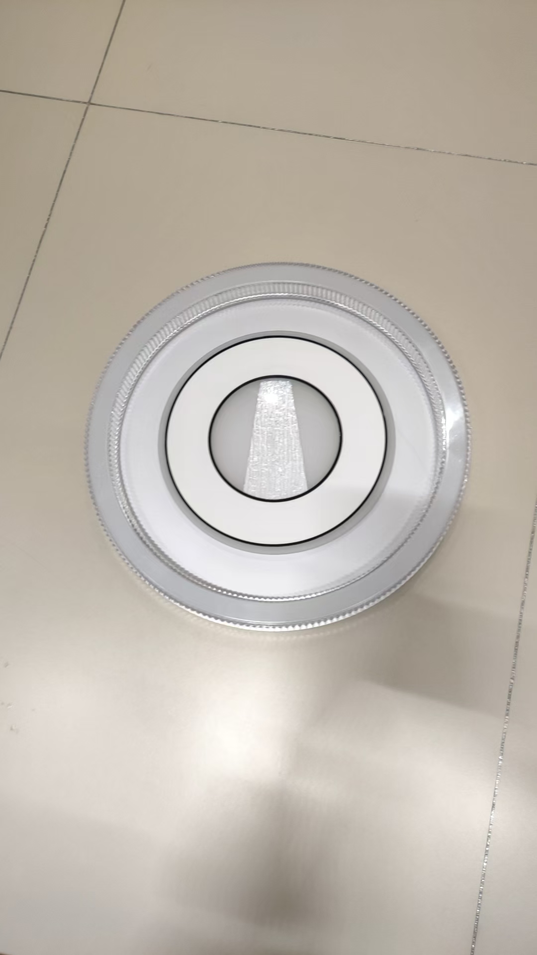 主卧室led吸顶灯圆形中式风格简约 圆圈 120W三色变光