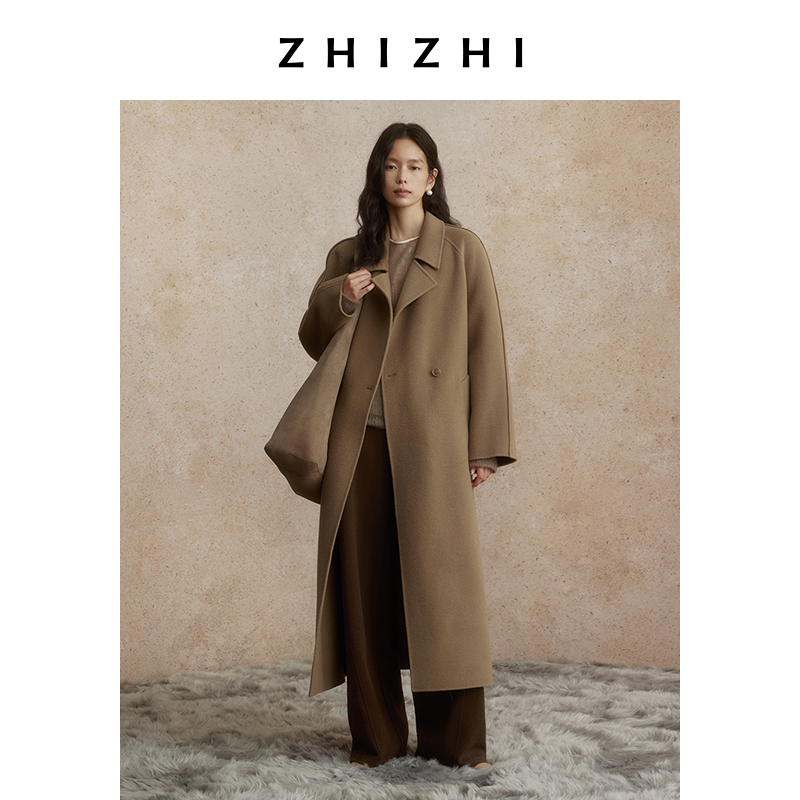 【温躲躲专享】致知 洛桑游 新年新衣毛呢外套2024新款ZZ2DWWWW072