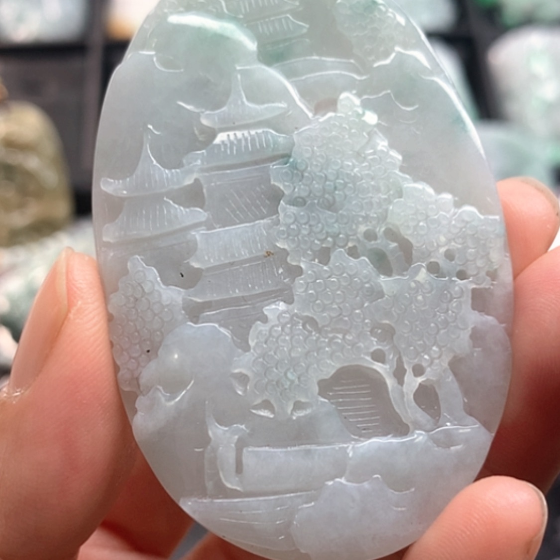【闪购商品】翡翠颈饰未镶嵌