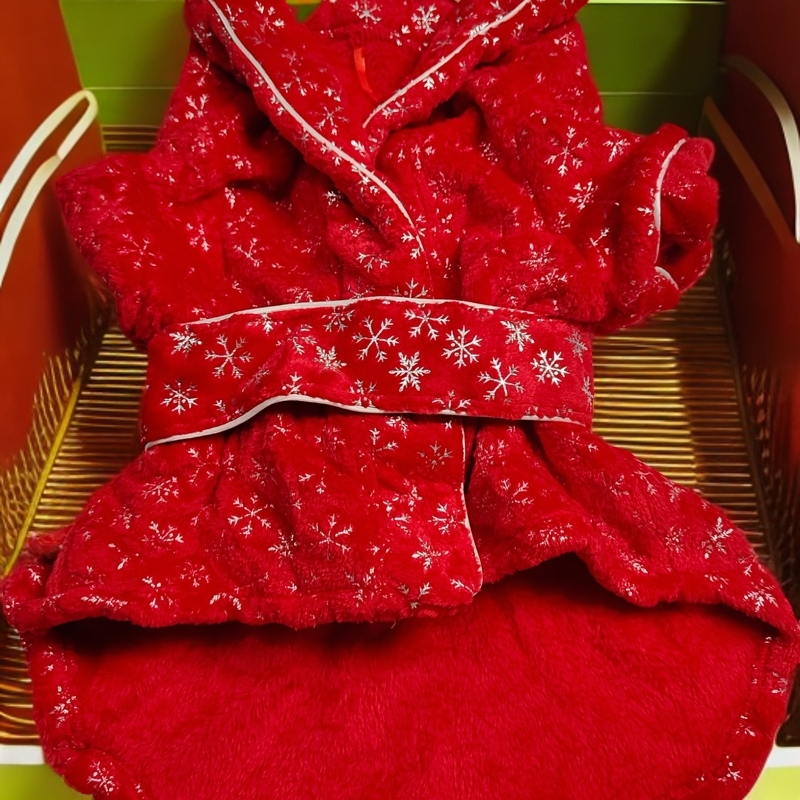 宠物衣服可外穿睡袍居家服（背长45-50，胸围最大80）