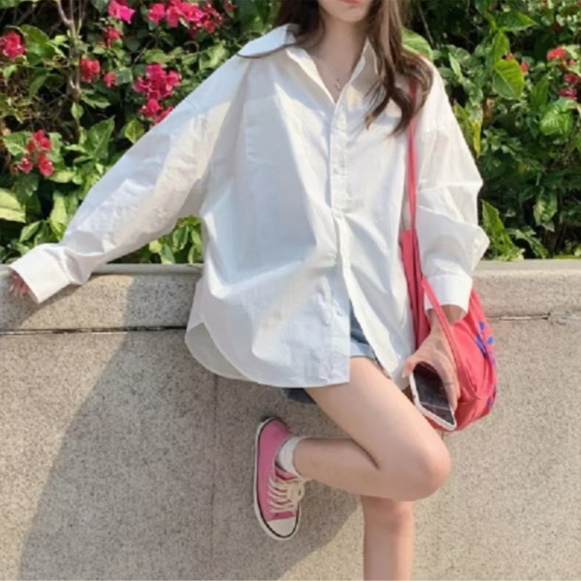 2024年宽松衬衫 减龄
