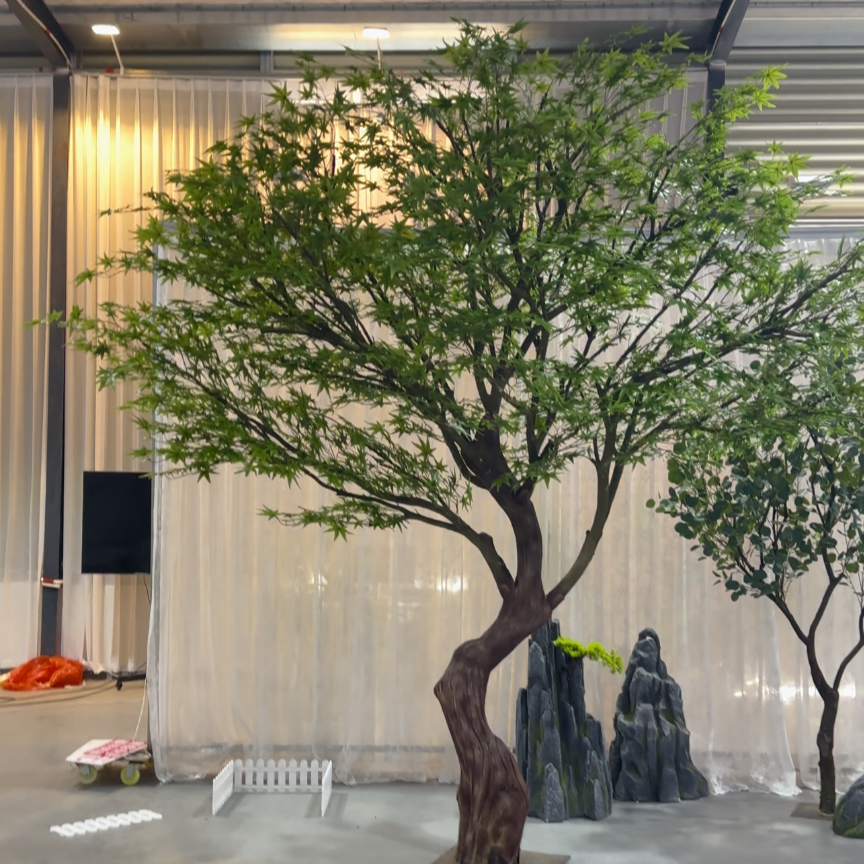 仿真青枫树绿植造景