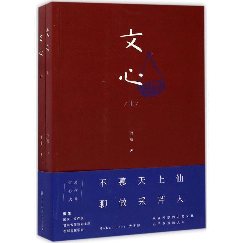 文心  雪漠心学大系 中国大百科全书出版社 追问深邃的人心