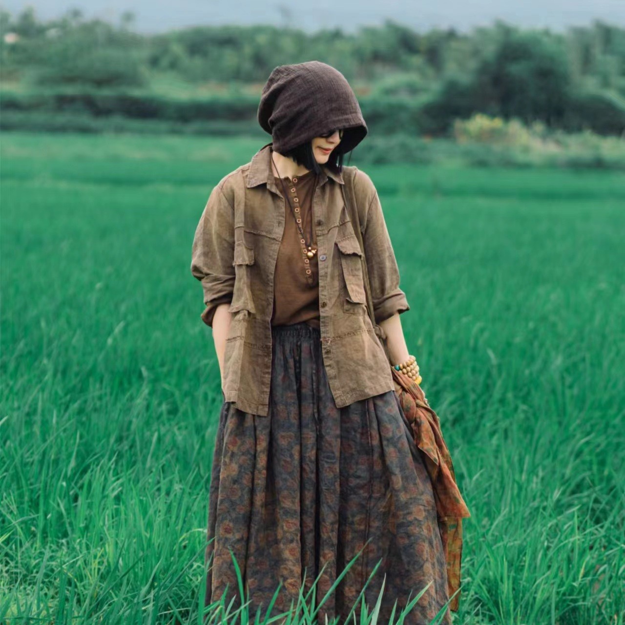 麻依者汉麻衬衫1085