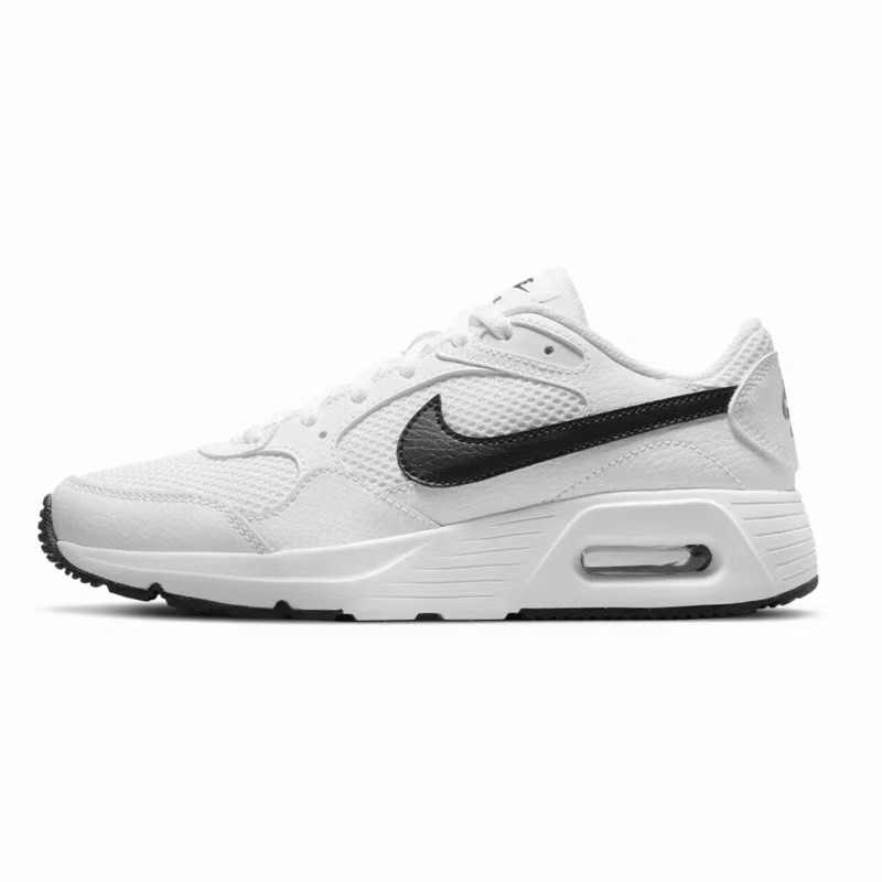 (微瑕)Nike Air Max透气低帮跑步鞋女款黑白CZ5358-102