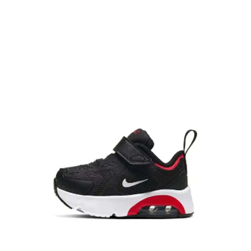(微瑕)Nike Air Max 200 经典低帮缓震跑步鞋黑白红 AT5629-007