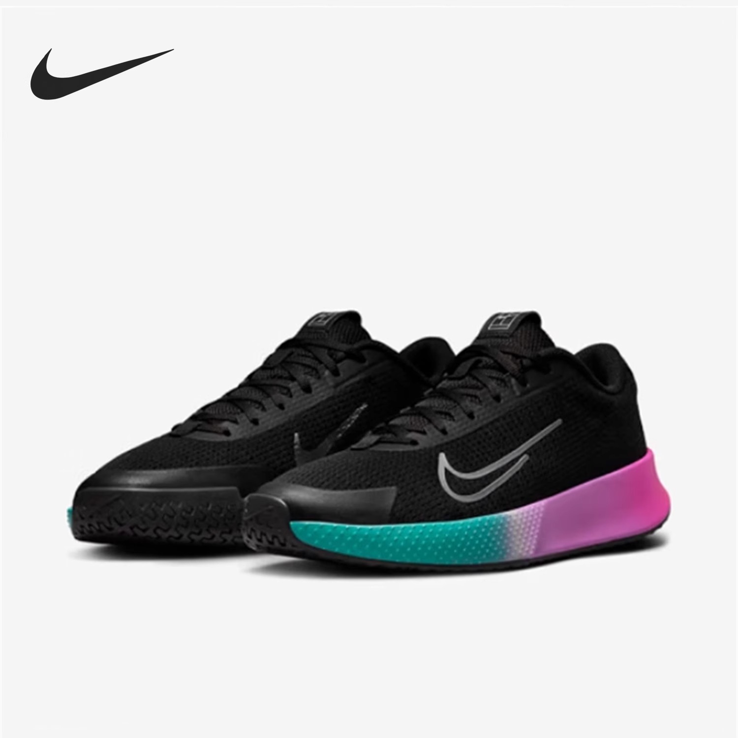 【桃子微瑕】Nike/耐克 男女耐磨透气缓震舒适运动网球鞋FD6691-001