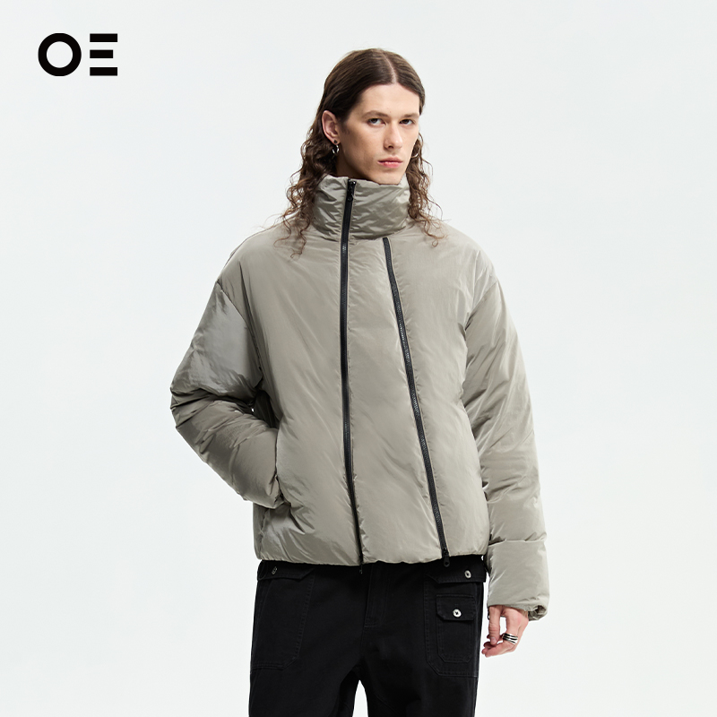 Organic Emotion｜OE立领轻暖鸭绒羽绒服秋冬拉链设计新款外套DC50