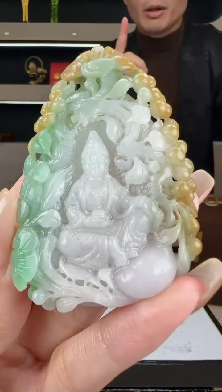 【闪购商品】定制翡翠未镶嵌MM@@SDFCYJ7458
