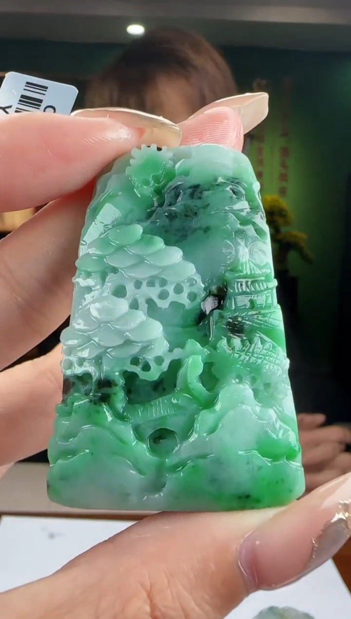 【闪购商品】定制翡翠未镶嵌MM@@SDFCYJ6883